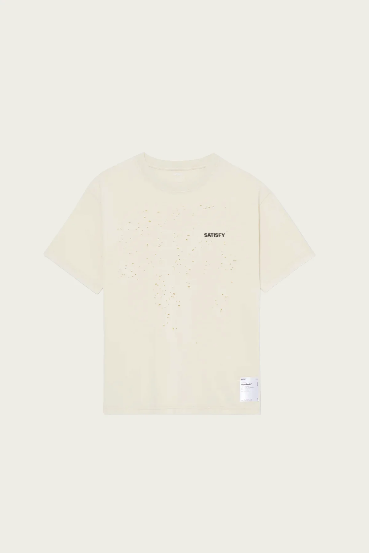 MothTech T-Shirt - Aged Ecru - 1