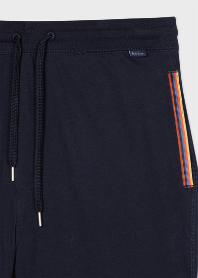 Paul Smith Navy Jersey Cotton Lounge Pants outlook