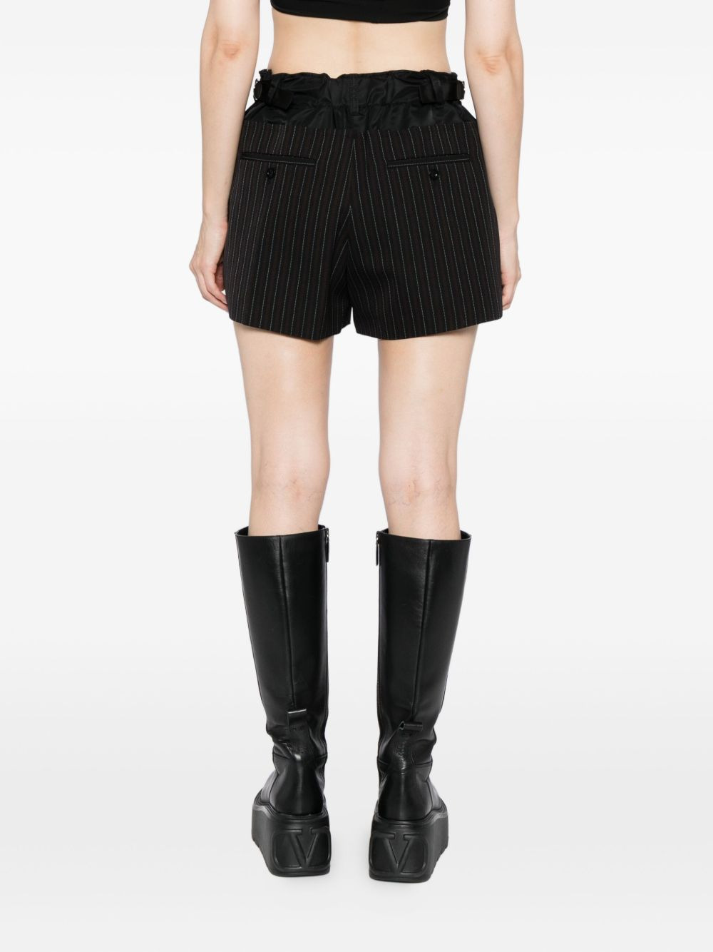 belted shorts - 4