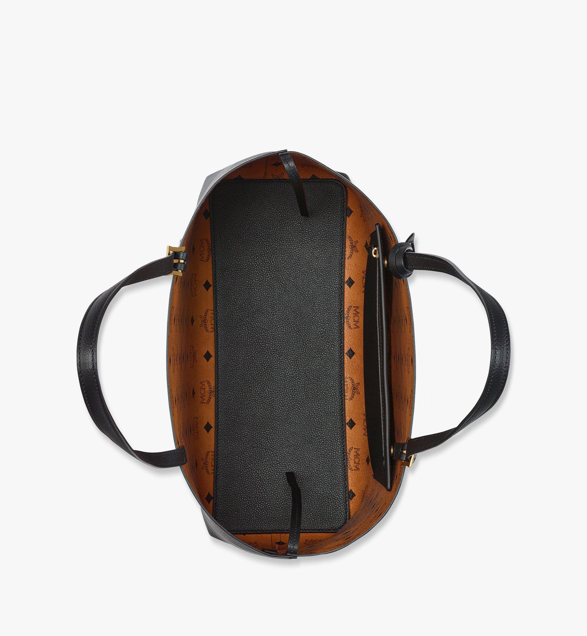 Himmel Shopper in Embossed Logo Leather - 3