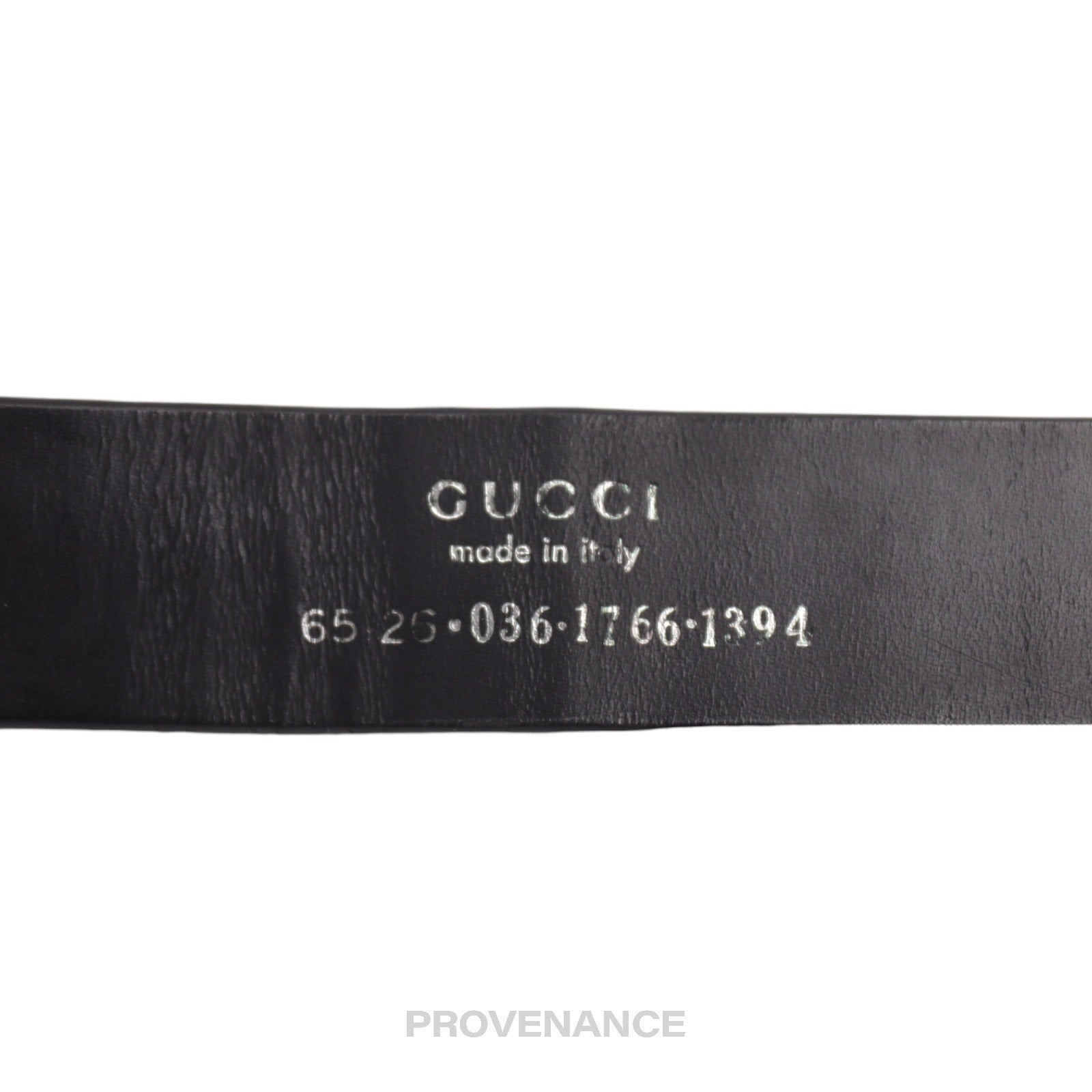 Gucci Belt - Black Crocodile Leather - 6