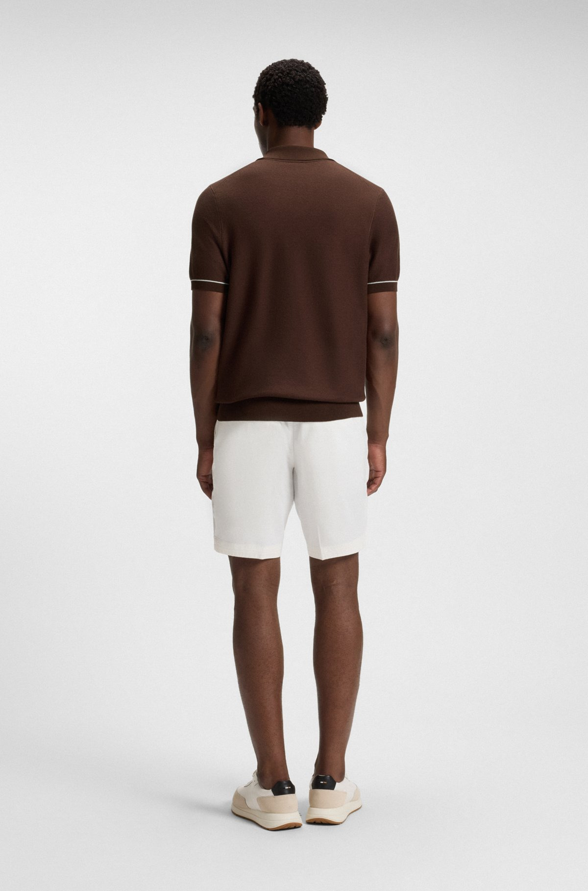SWEATER WITH JOHNNY COLLAR - 5