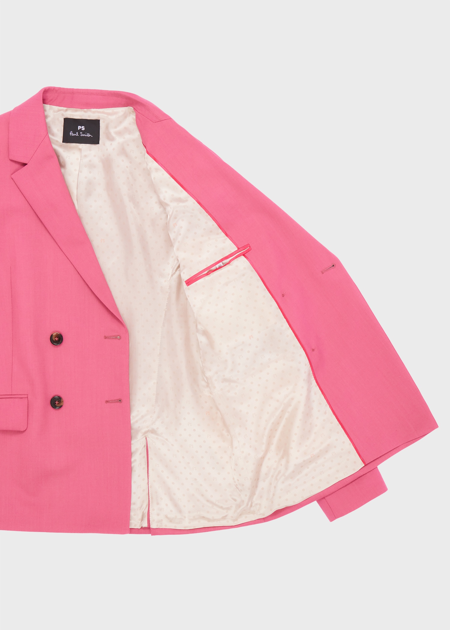 Women's Mauve Wool Blazer - 4