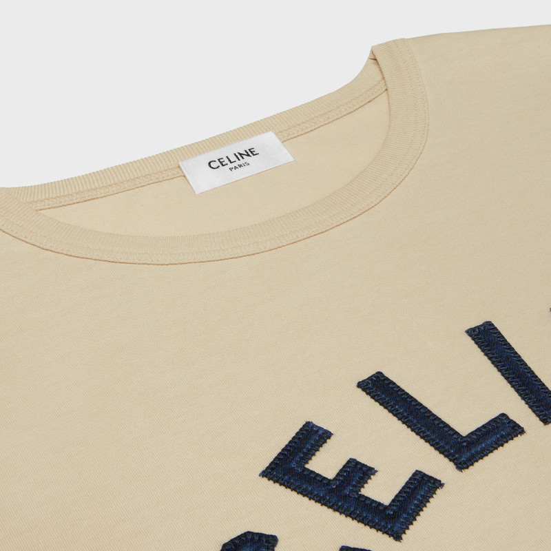 celine paris 70's T-shirt in cotton jersey 3