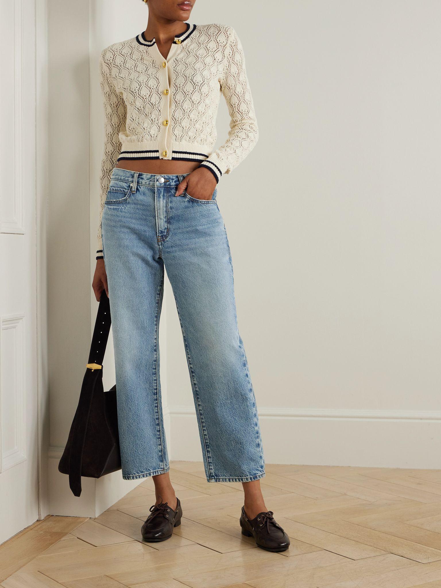 The Hang high-rise straight-leg jeans Mid denim - 2