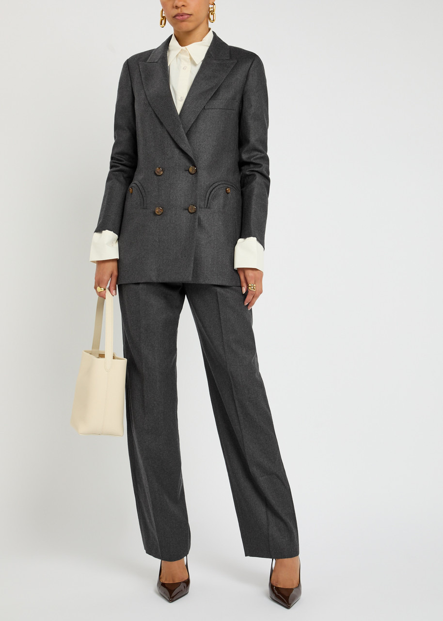 Blaze Milano Fox Wool Trousers - 4