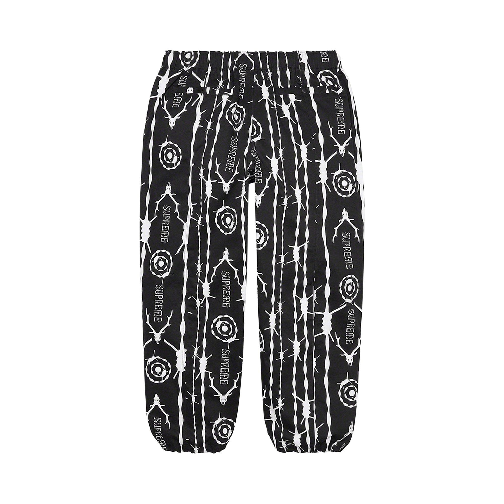 Supreme x SOUTH2 WEST8 Belted Pant 'Black Pattern' - 2