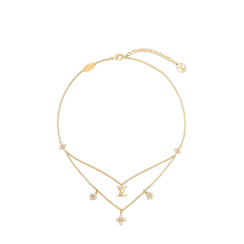 LV Floragram Necklace 1