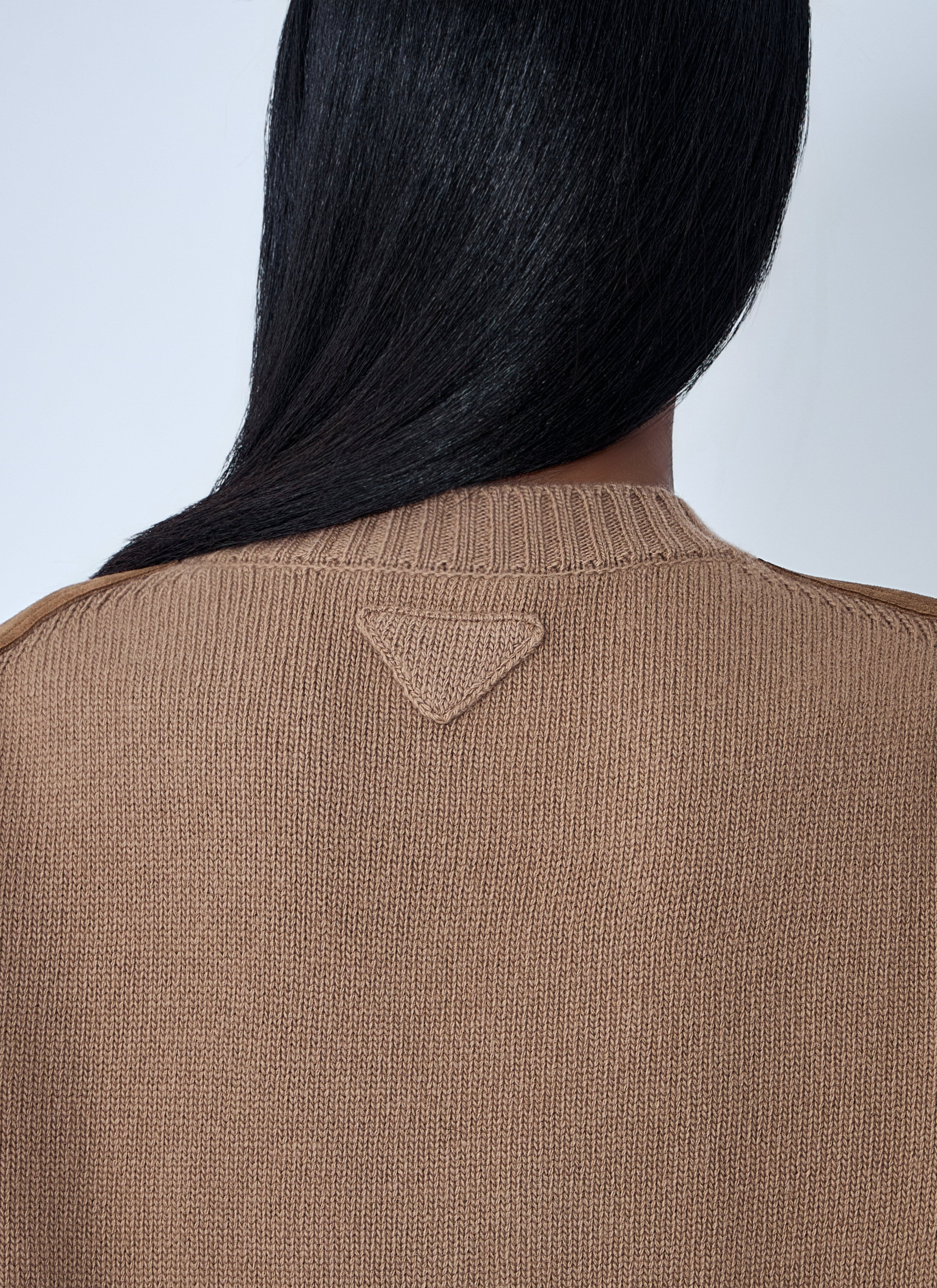 Prada Women Wool-And-Cashmere-Blend Sweater - 6