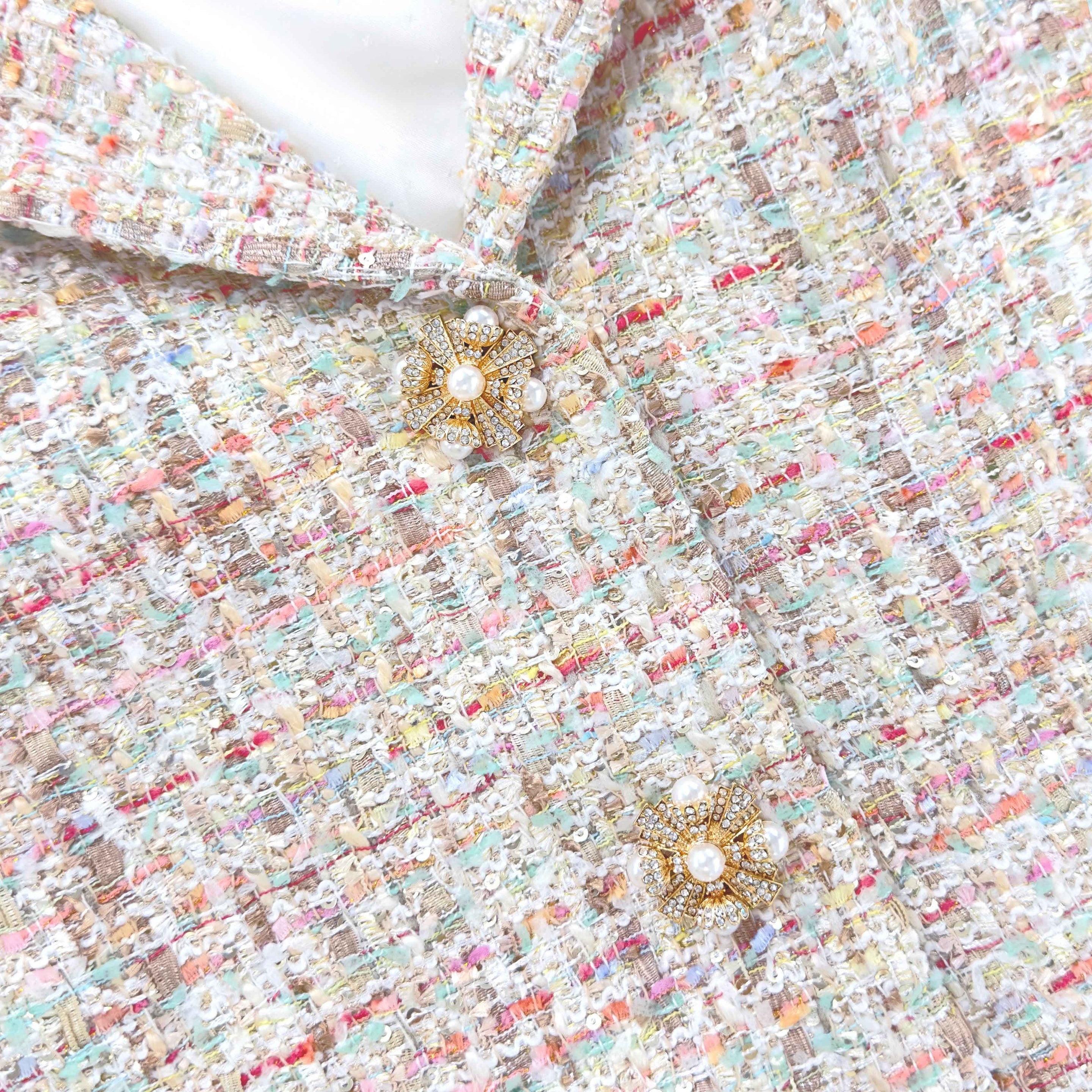 Pastel Boucle Jacket - 5