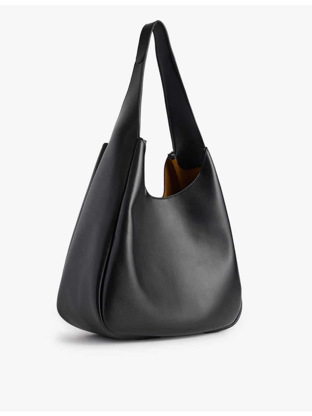Circle faux-leather shoulder bag - 4
