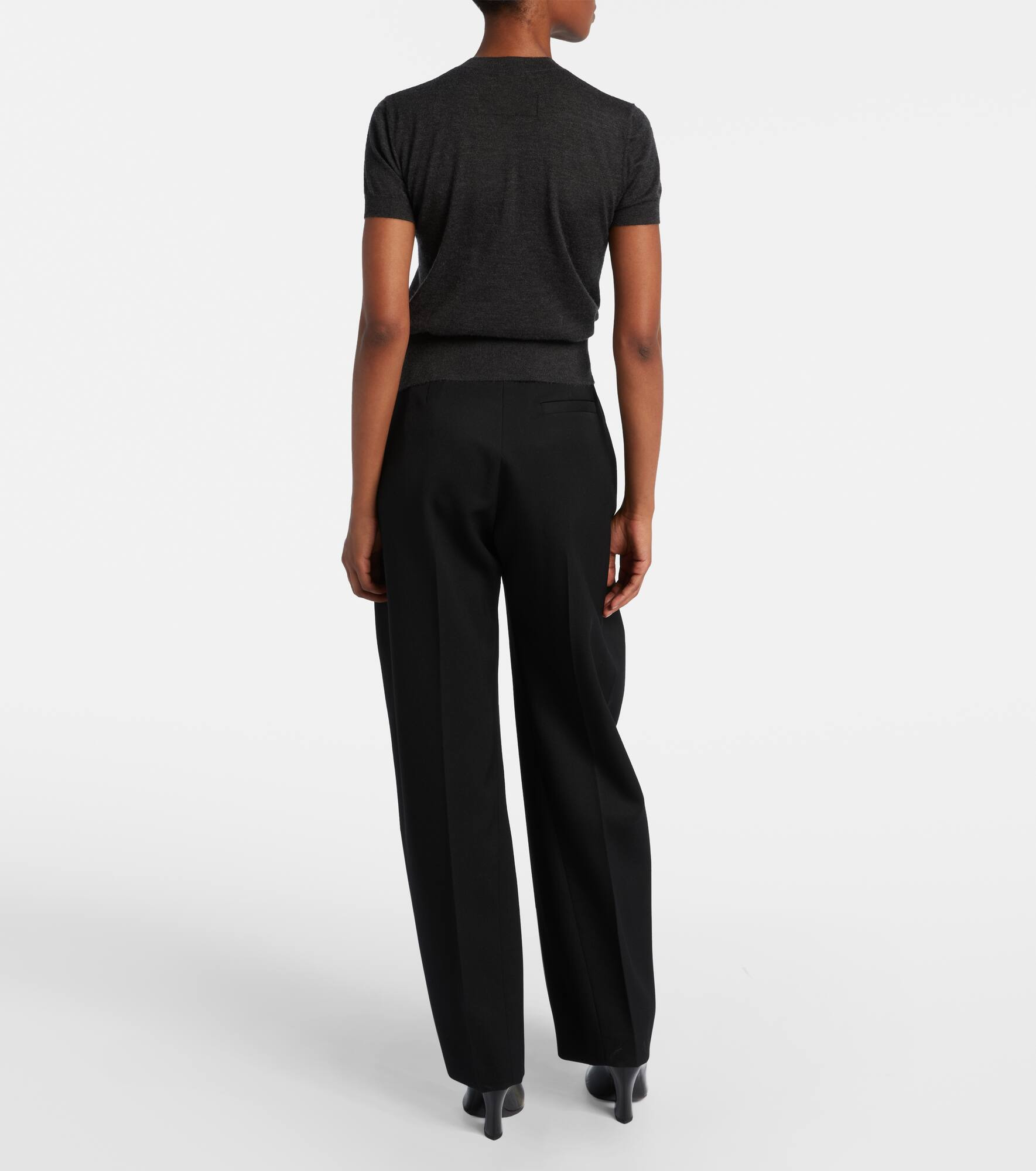 Knitted cashmere top - 3