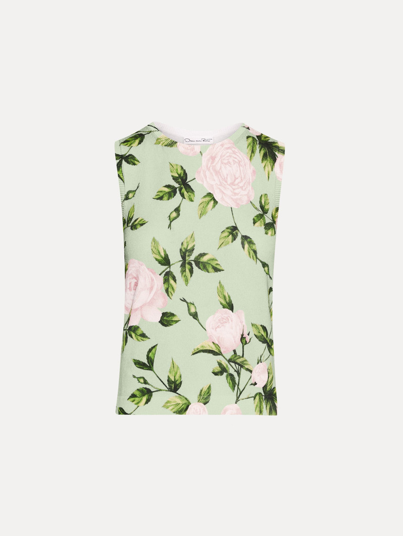 ENGLISH ROSE PRINTED TANK 1