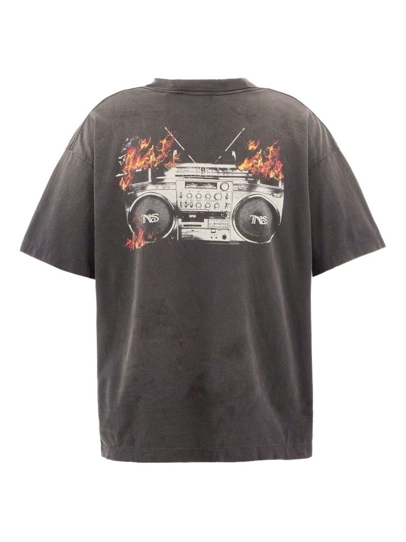 SAINT M×××××× graphic-print T-shirt outlook