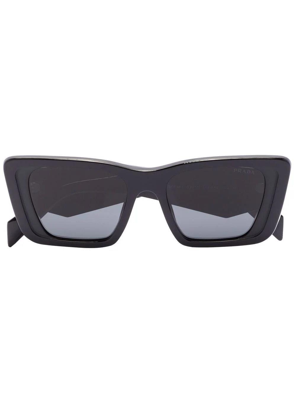 oversized rectangular-frame sunglasses - 1