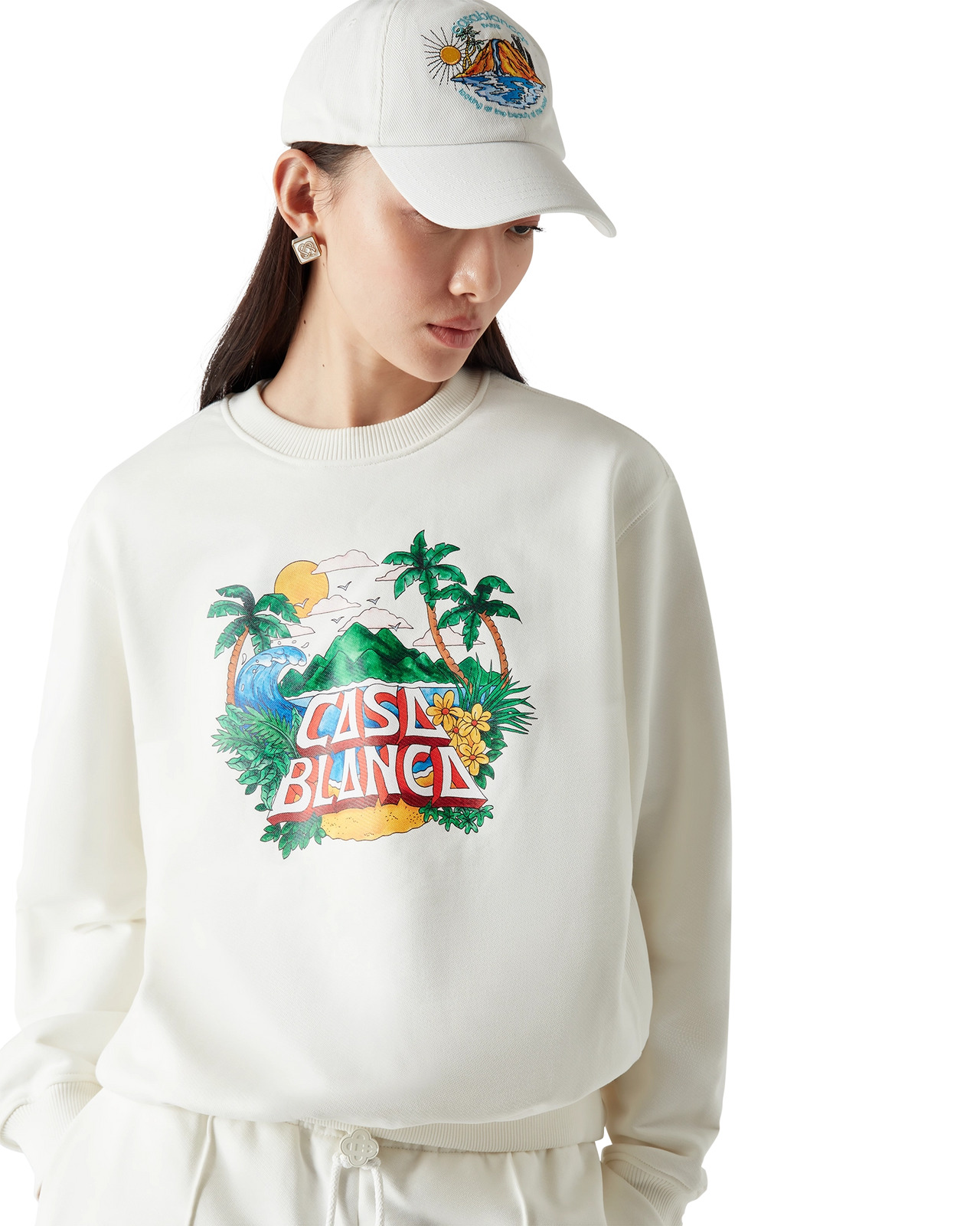 Casa Beach Wave Sweatshirt | Casablanca Paris - 4
