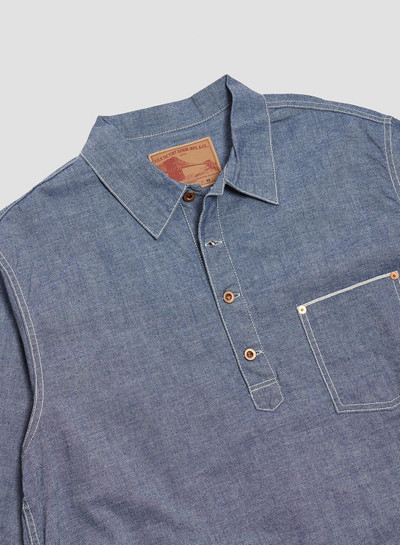 Nigel Cabourn FOB Factory Chambray Pullover Shirt outlook