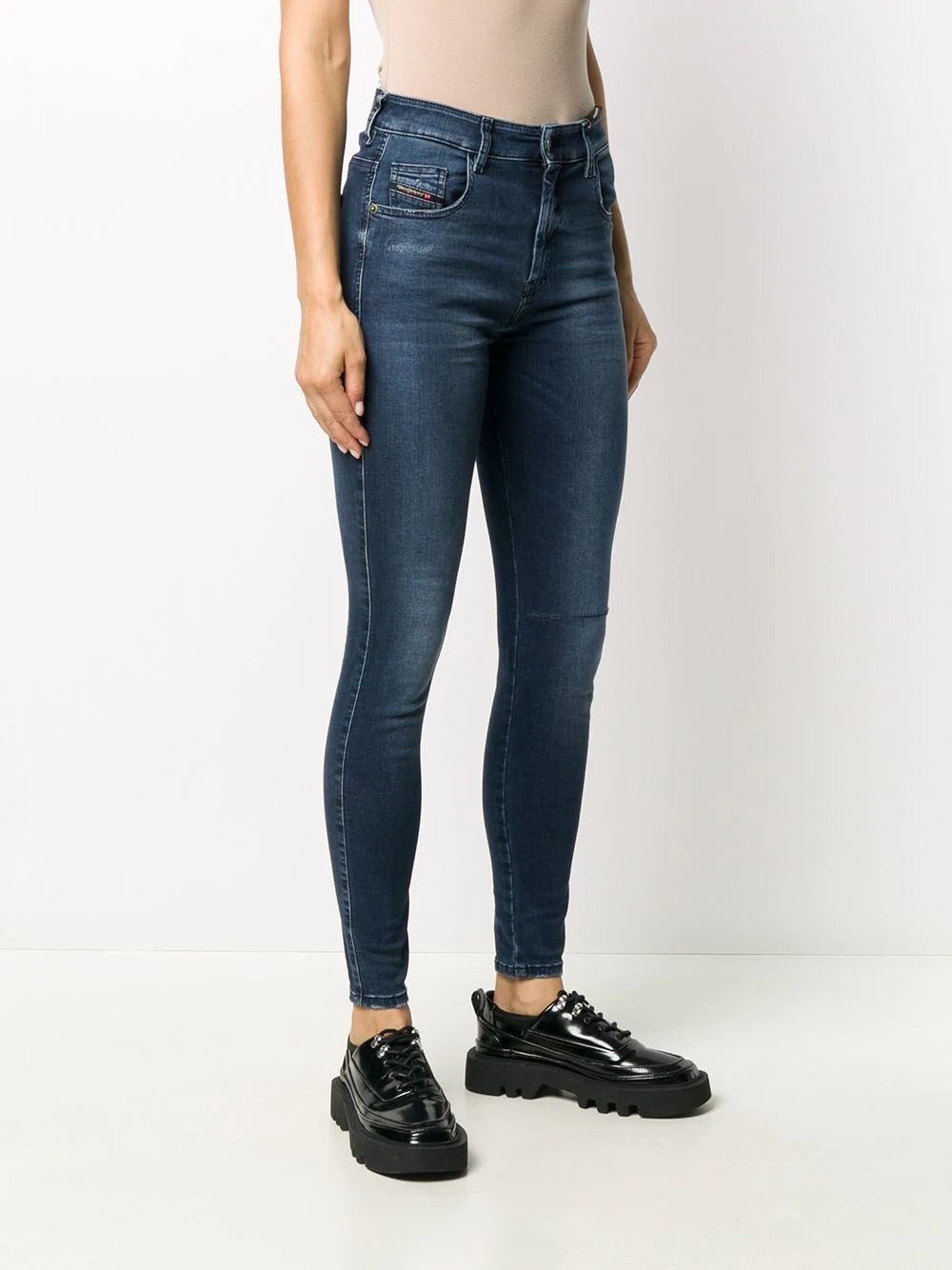 high-rise skinny jeans  - 3