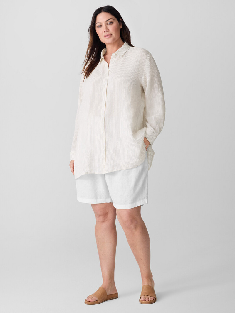 Organic Linen Shorts 6
