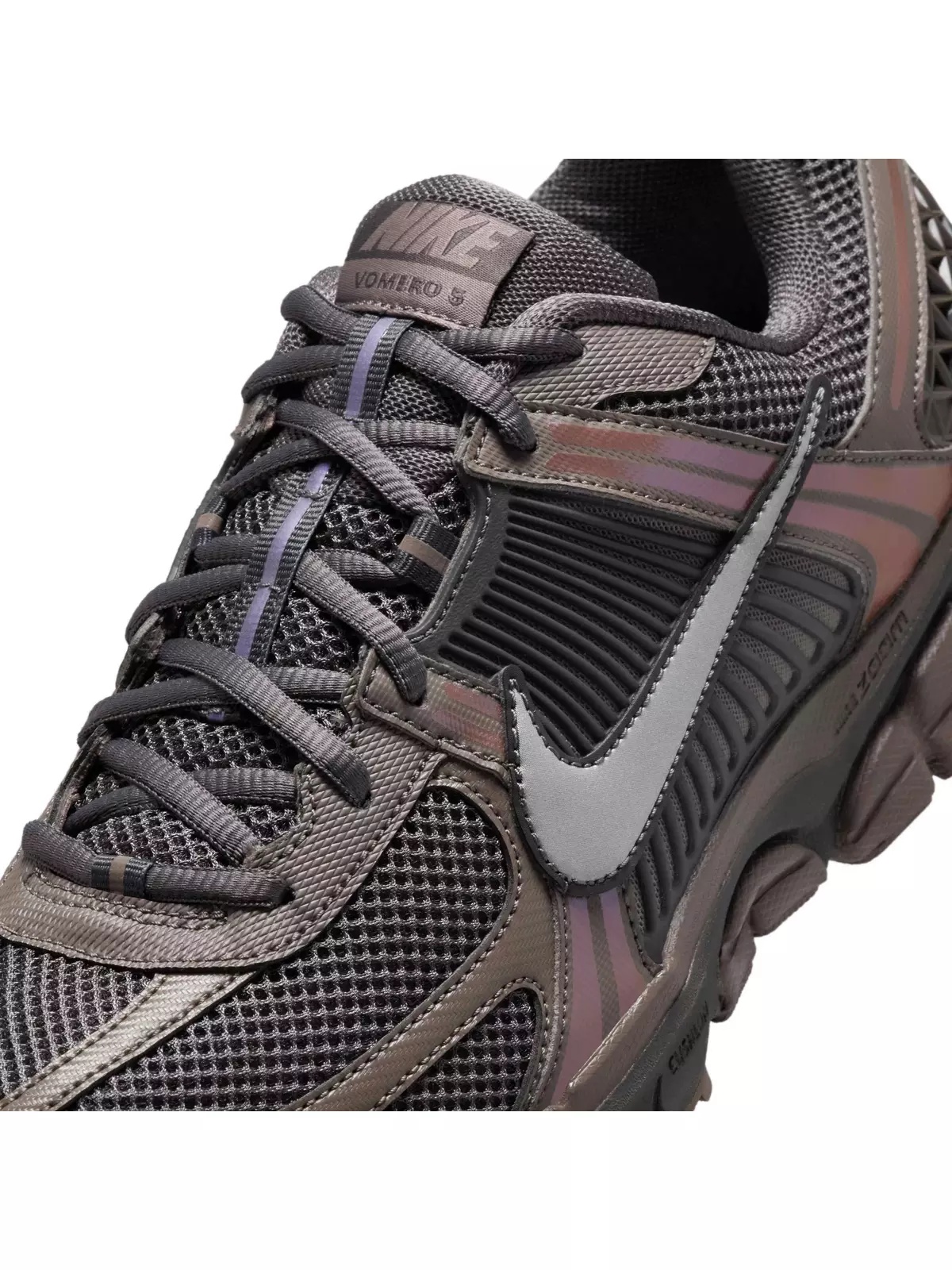 Zoom Vomero 5 "Cave Stone/Multi-Color/Medium Ash/Metallic Silver" Men's Shoe - 7