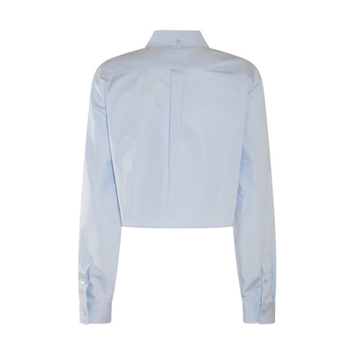 Givenchy light blue cotton shirt outlook