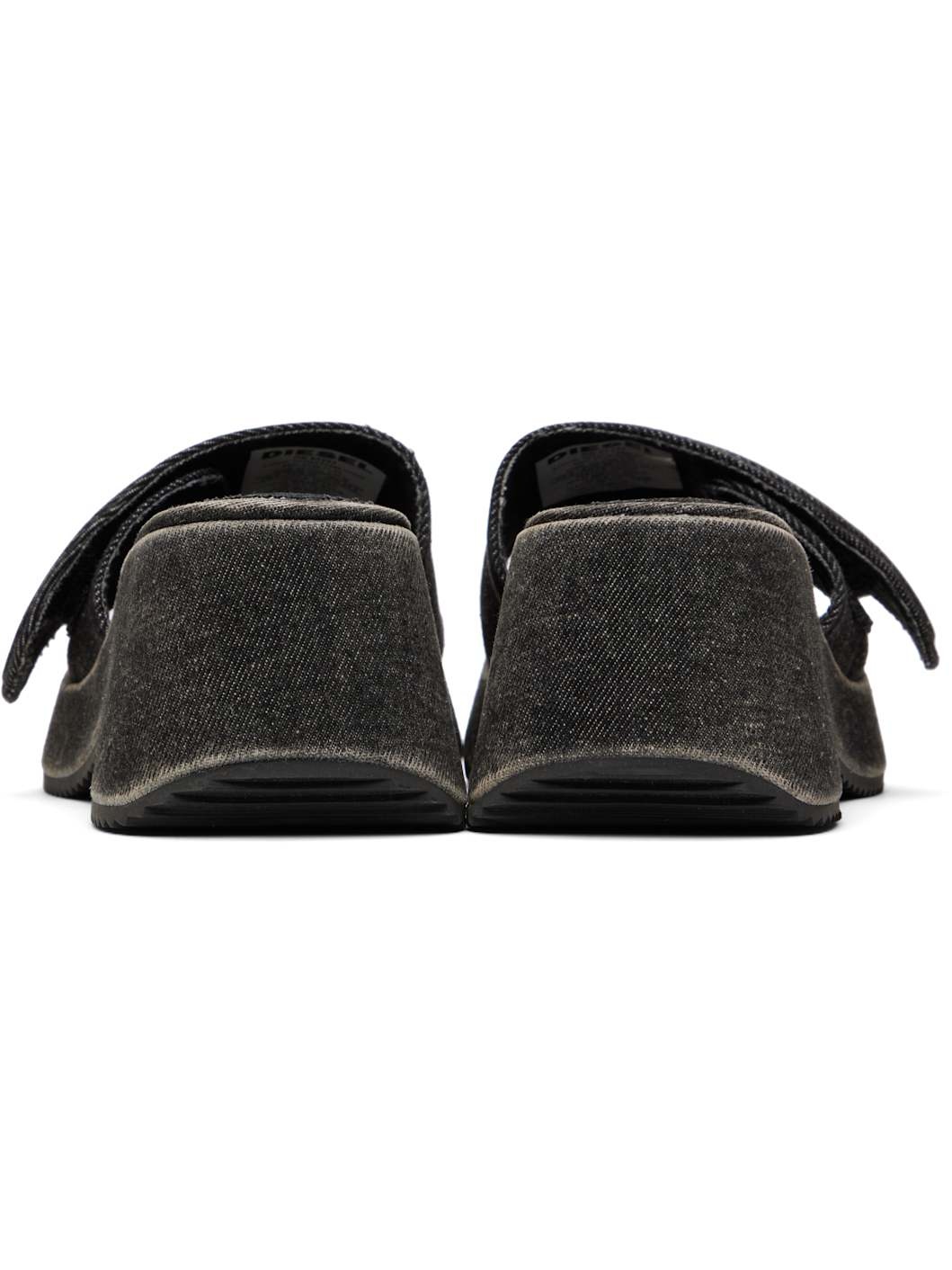 Black Sa-Oval D Pf W Heeled Sandals - 2
