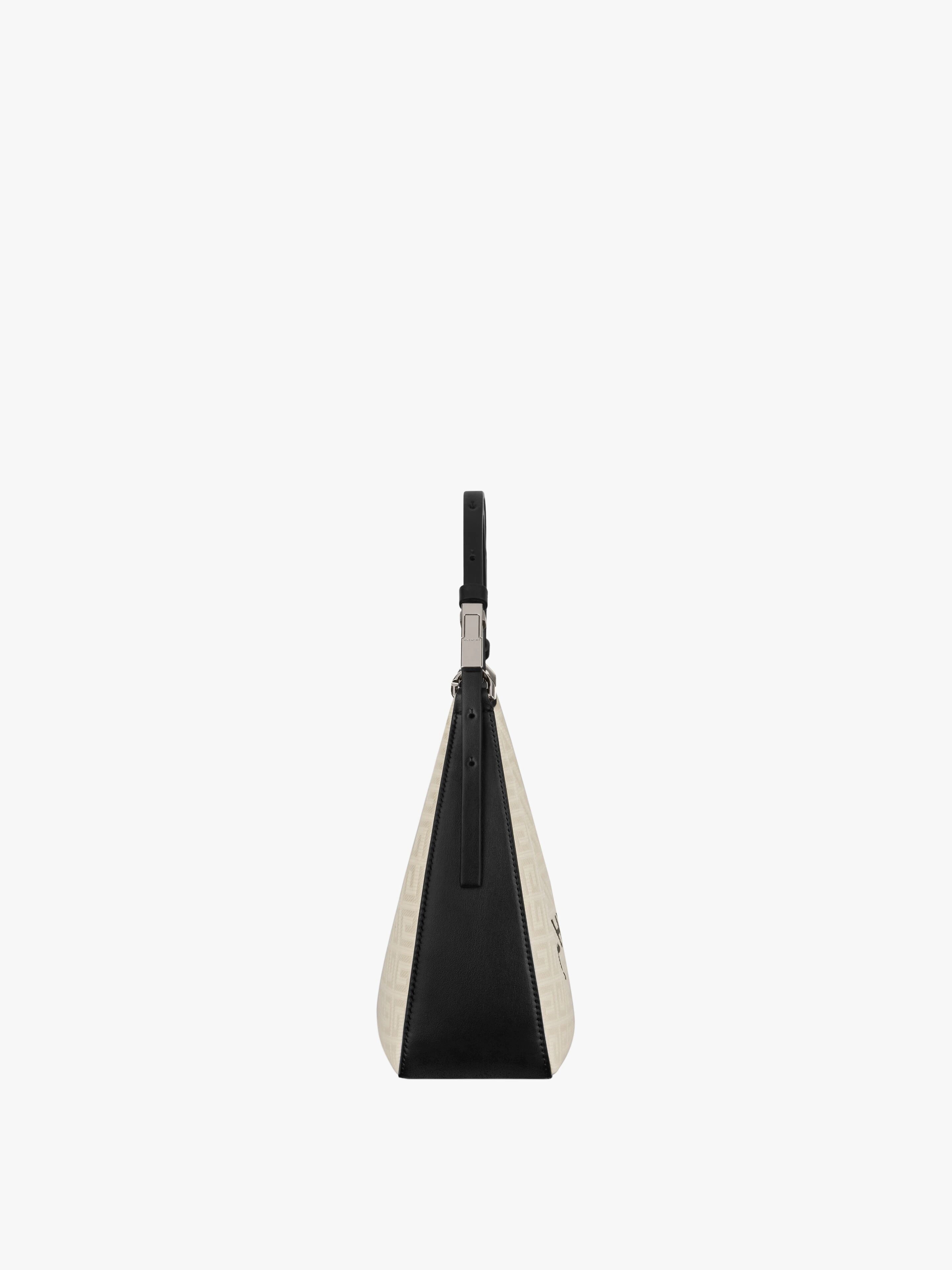 SMALL MOON CUT OUT BAG IN 4G COATED CANVAS - 3