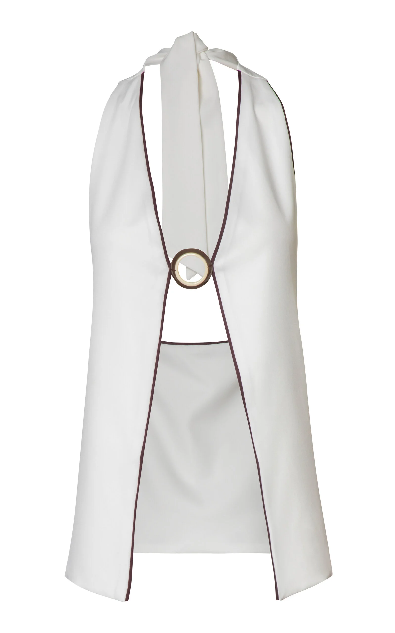 Bianca Crepe Vest - 1