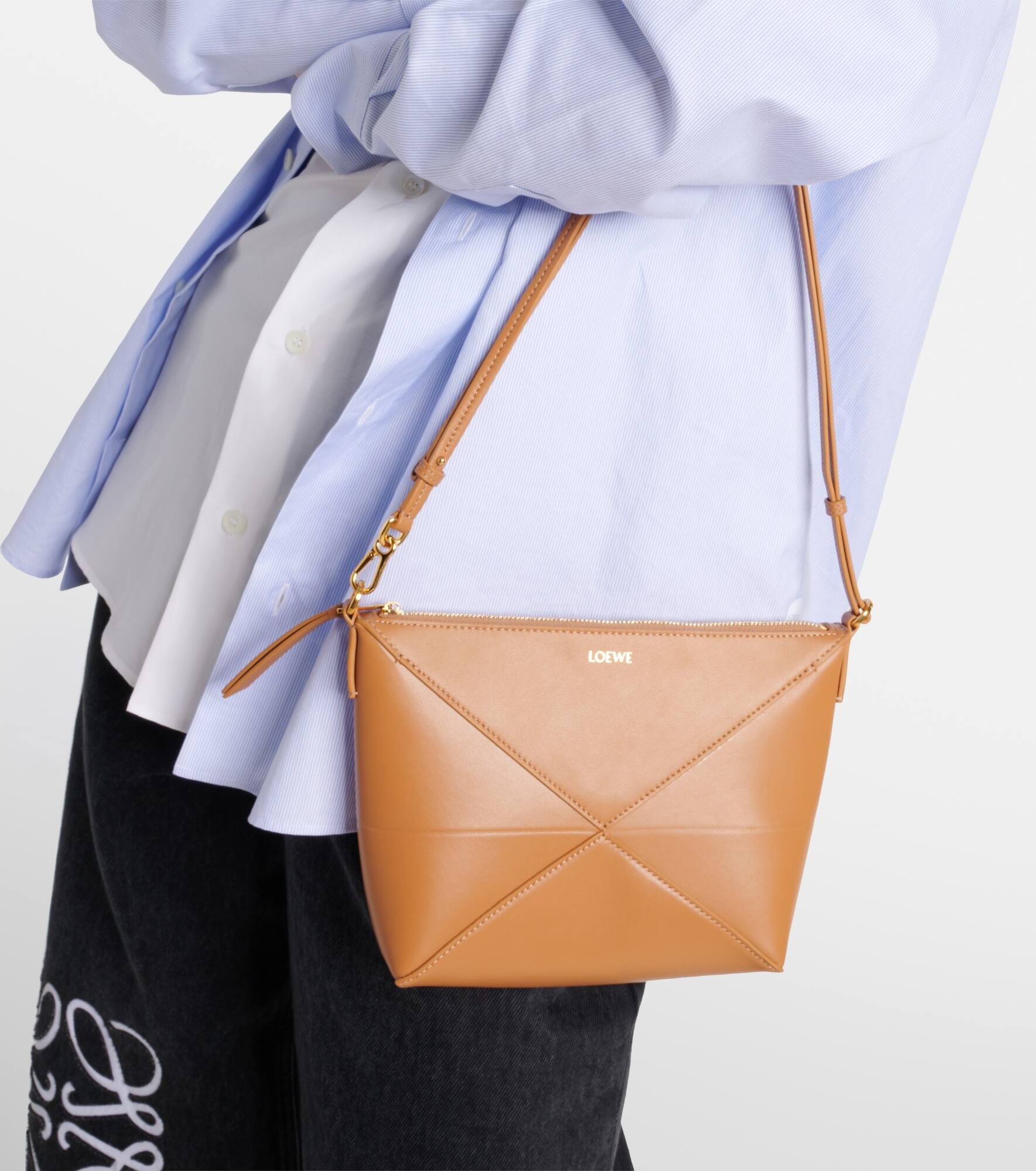 Puzzle Fold leather clutch - 2