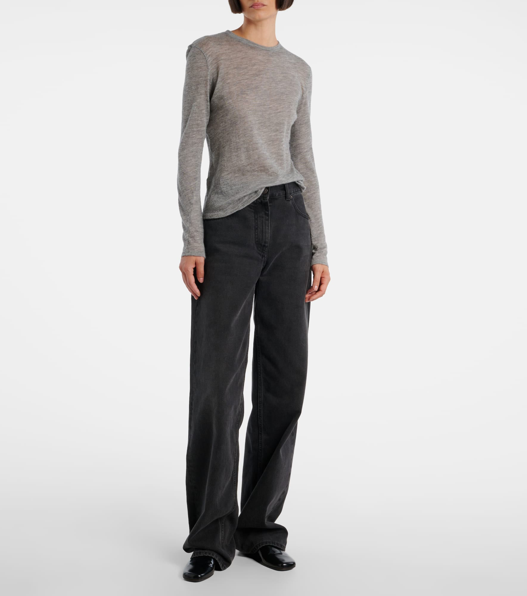 Iverness knitted cashmere top - 2