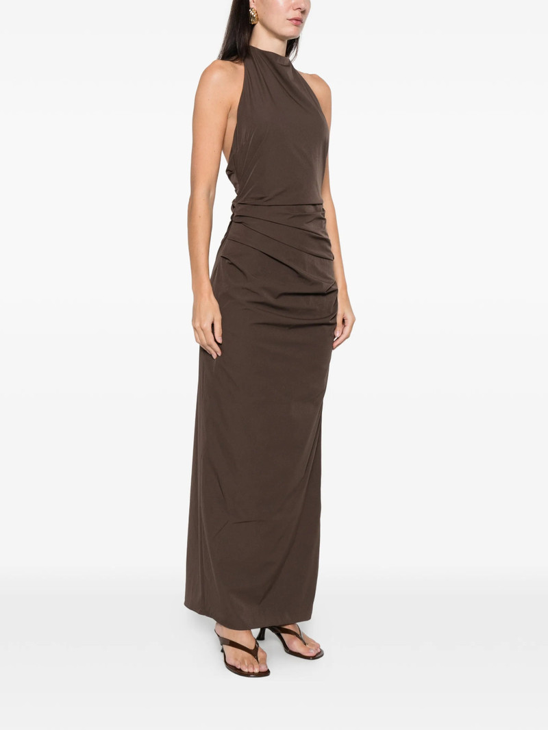 Sir. Halterneck Ruched Dress 3