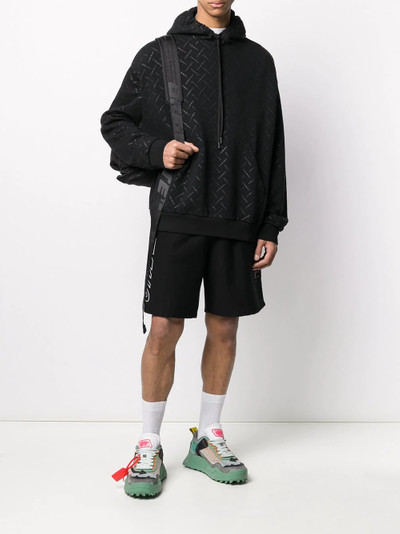 Marcelo Burlon County Of Milan logo print hoodie outlook