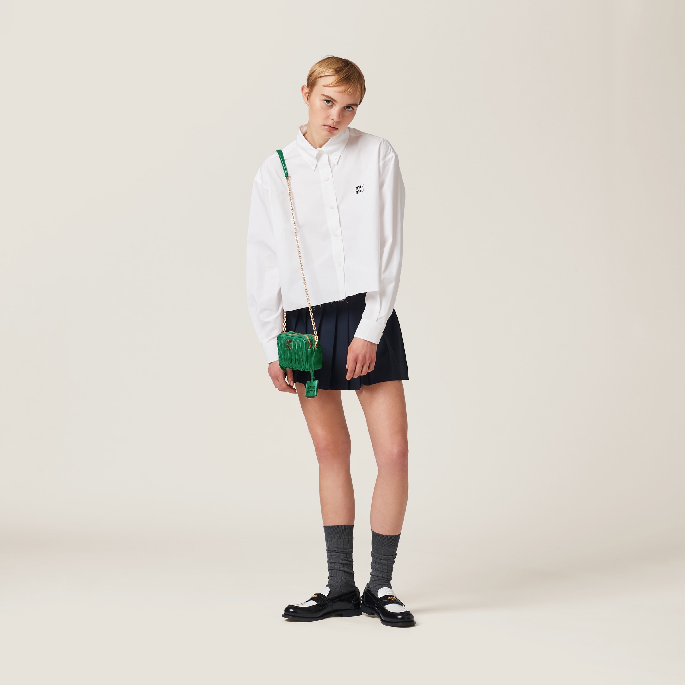 Matelassé nappa leather mini-bag - 4