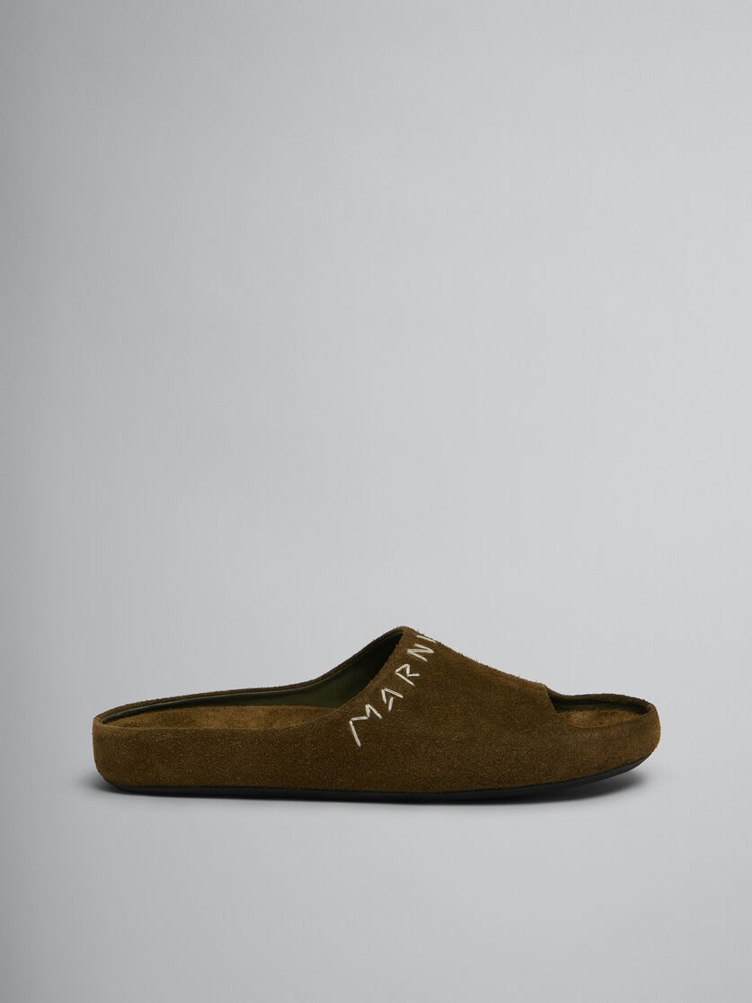 サンダル MARNI SS25 Suede sabots (SBMR004004P5246 00N99) MARNI SS25 Suede sabots (SBMR004004P5246 00N99) (MARNI