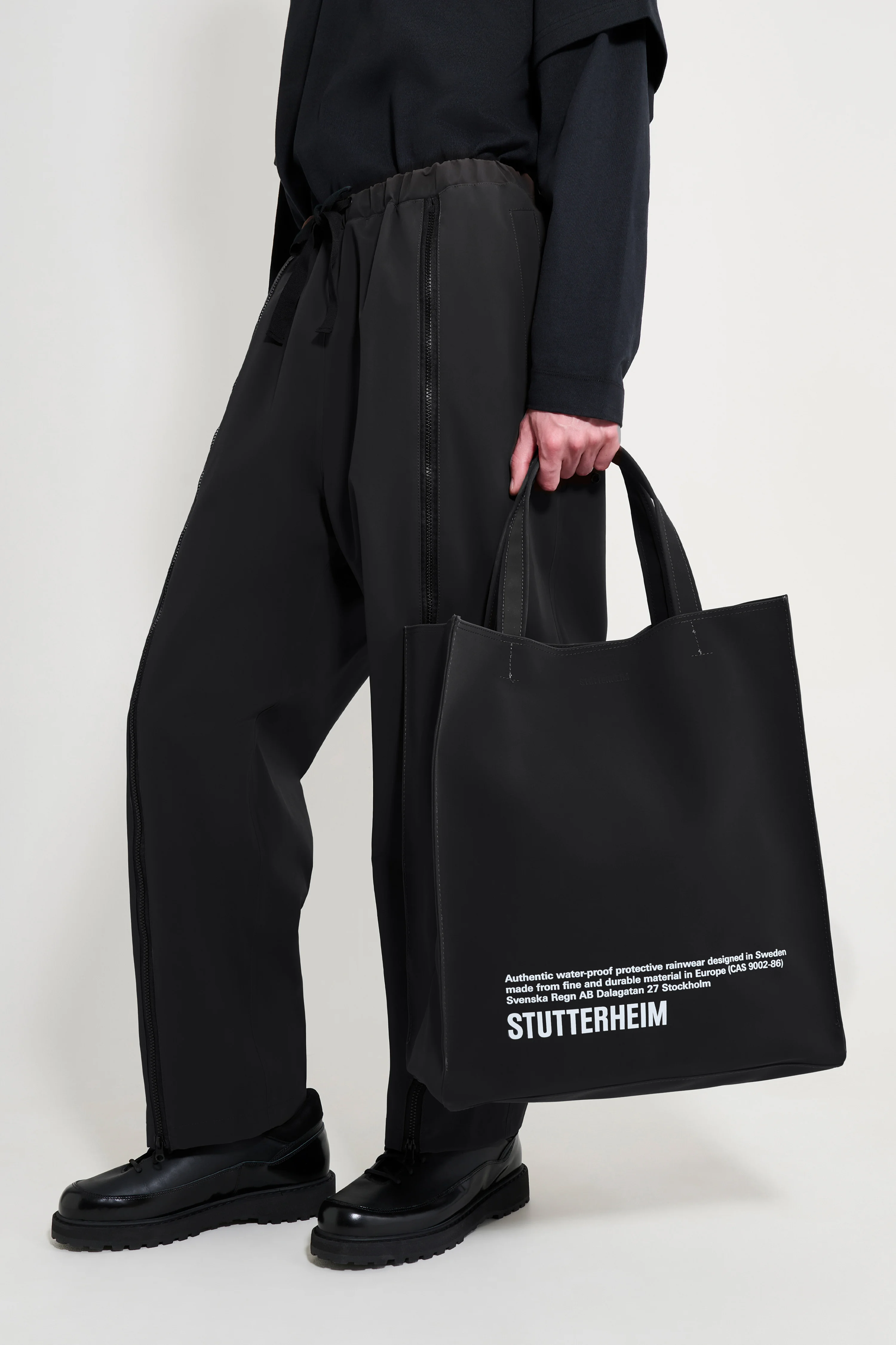Stylist Bag Big Print Black - 1