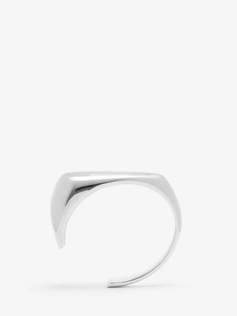 여자 Thorn Claw Cuff 에 골동품 실버 4
