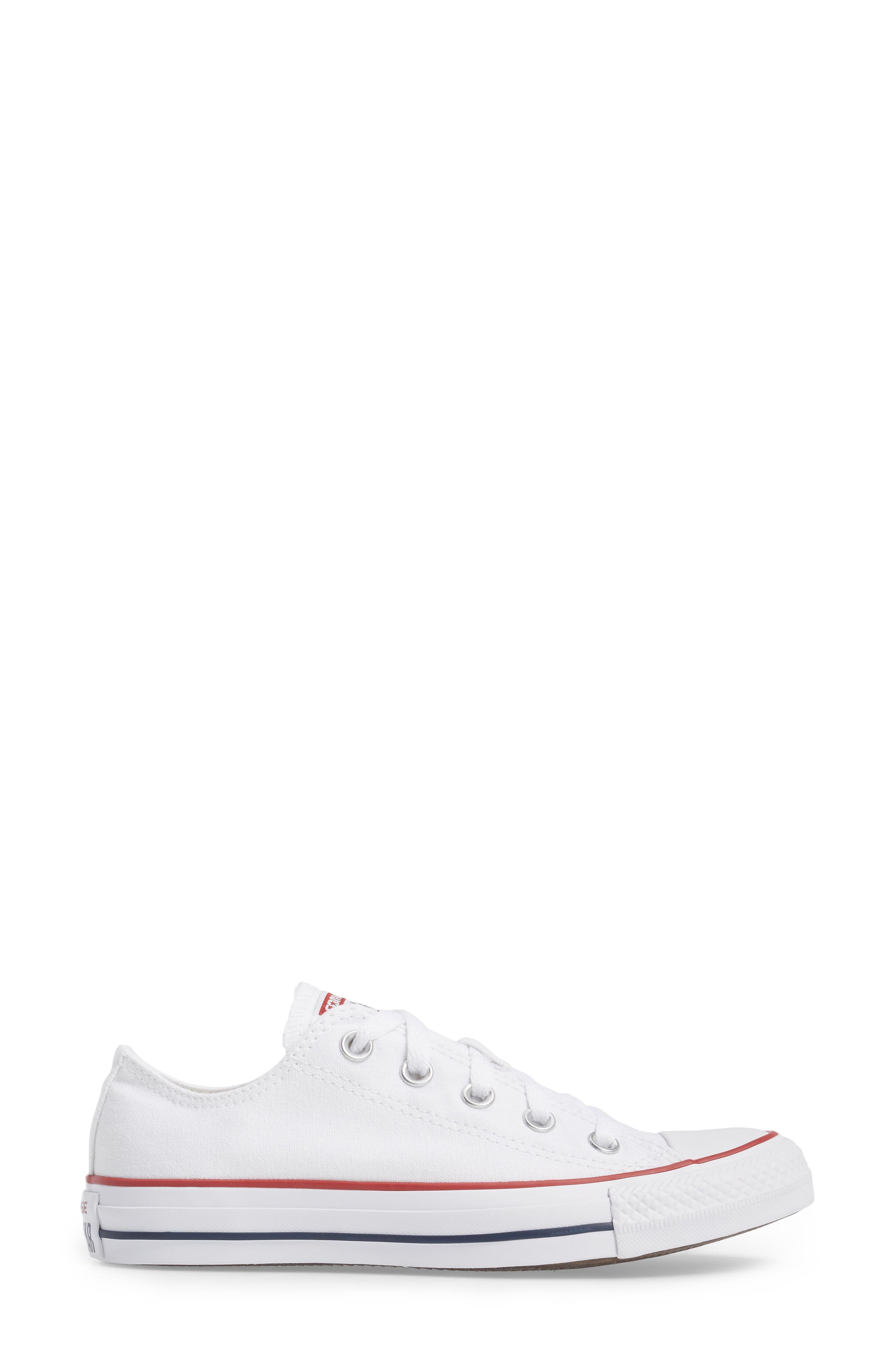 Converse Chuck Taylor® All Star® Low Top Sneaker in Optic White at Nordstrom - 3