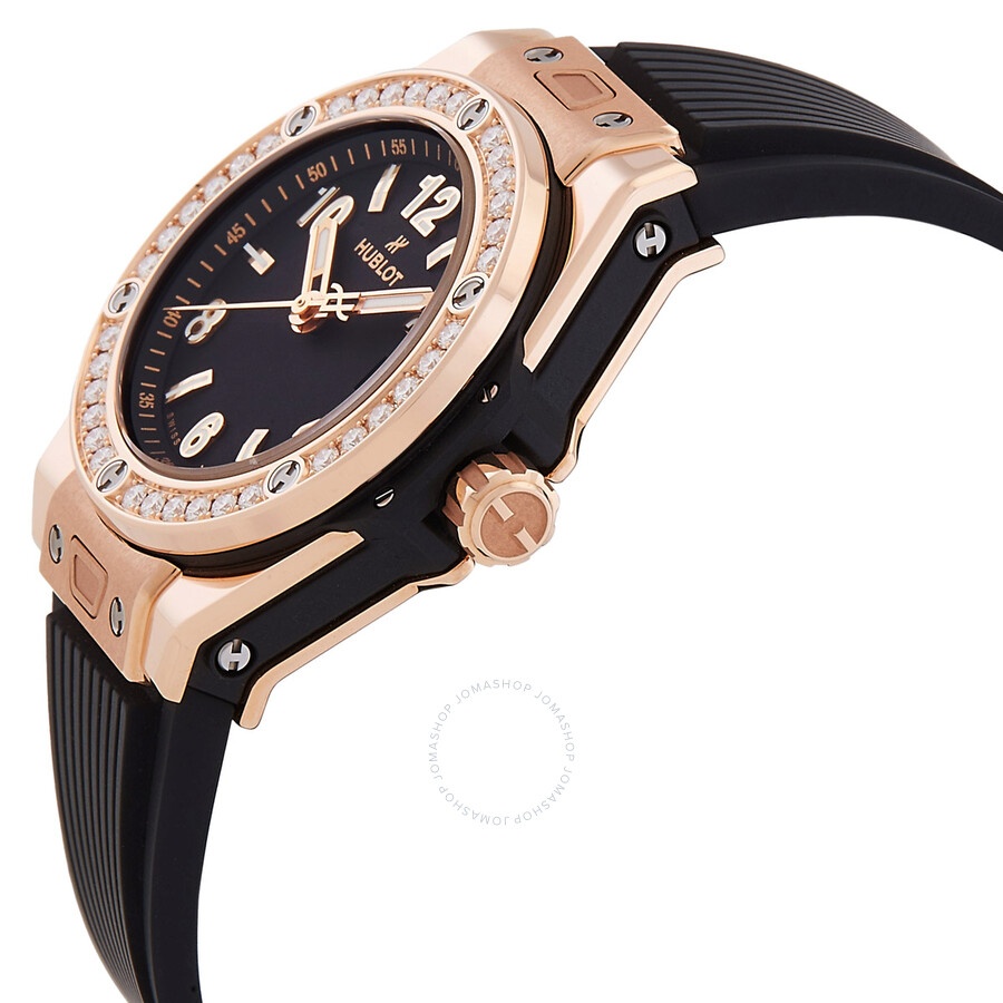 Hublot Big Bang Automatic Diamond Black Dial Ladies Watch 485.OX.1180.RX.1204 - 2