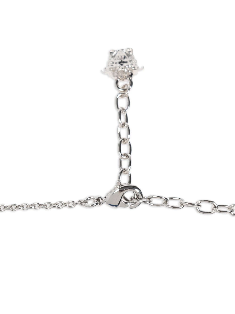 logo-lettering necklace - 5