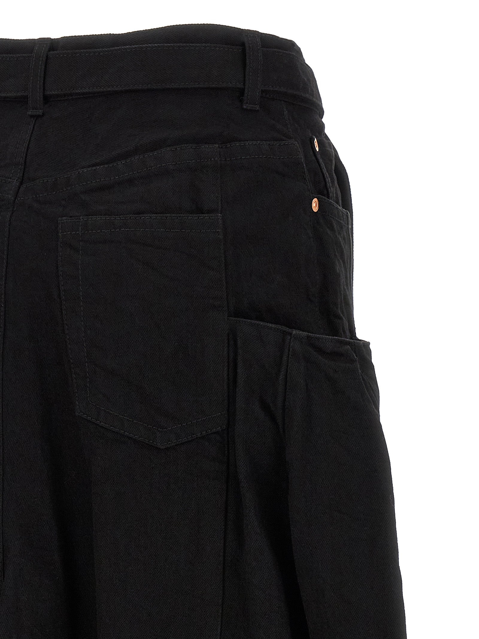 Sacai Women Denim Skirt - 4