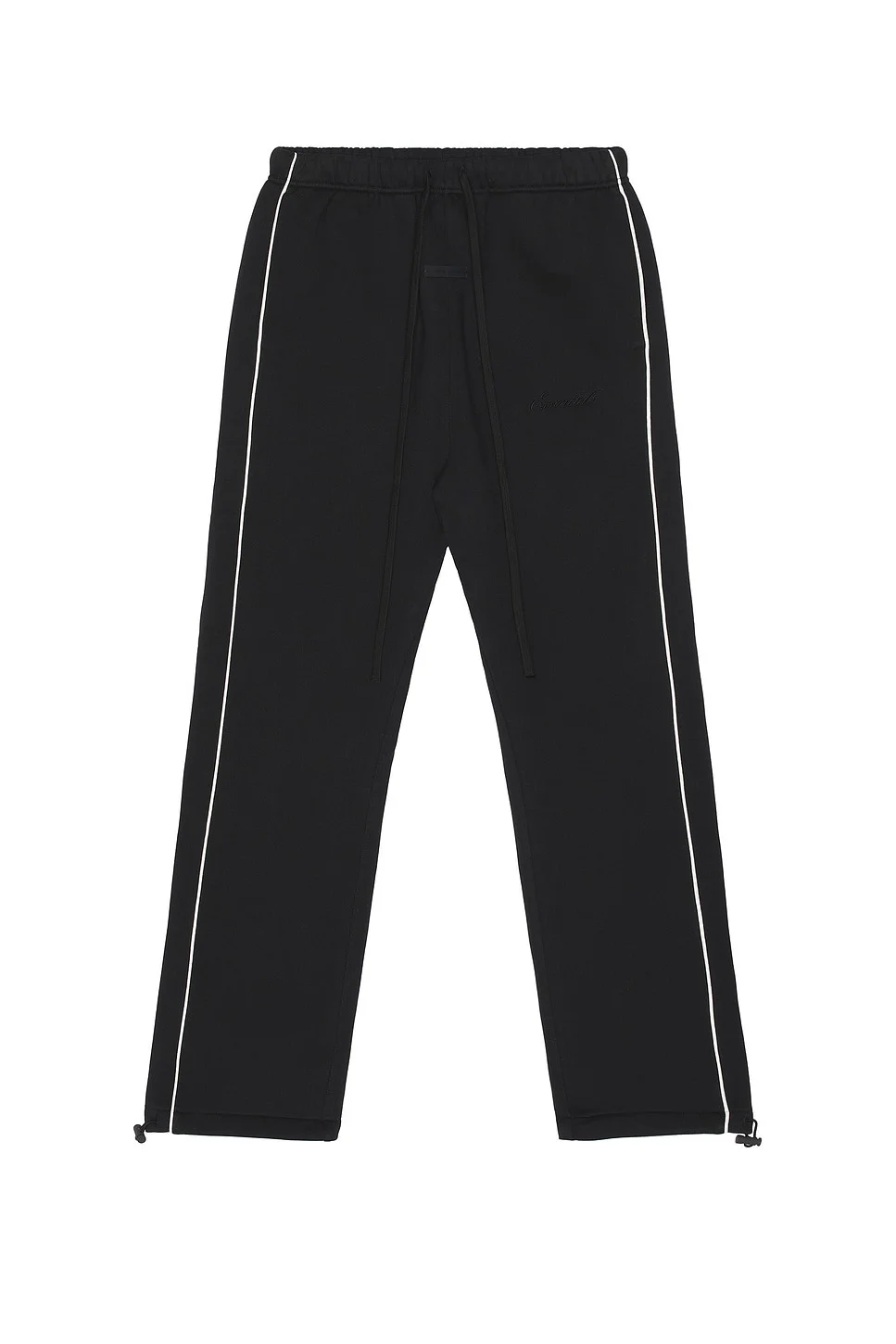 Sporty Nylon Relaxed Sweatpant With Piping - 1