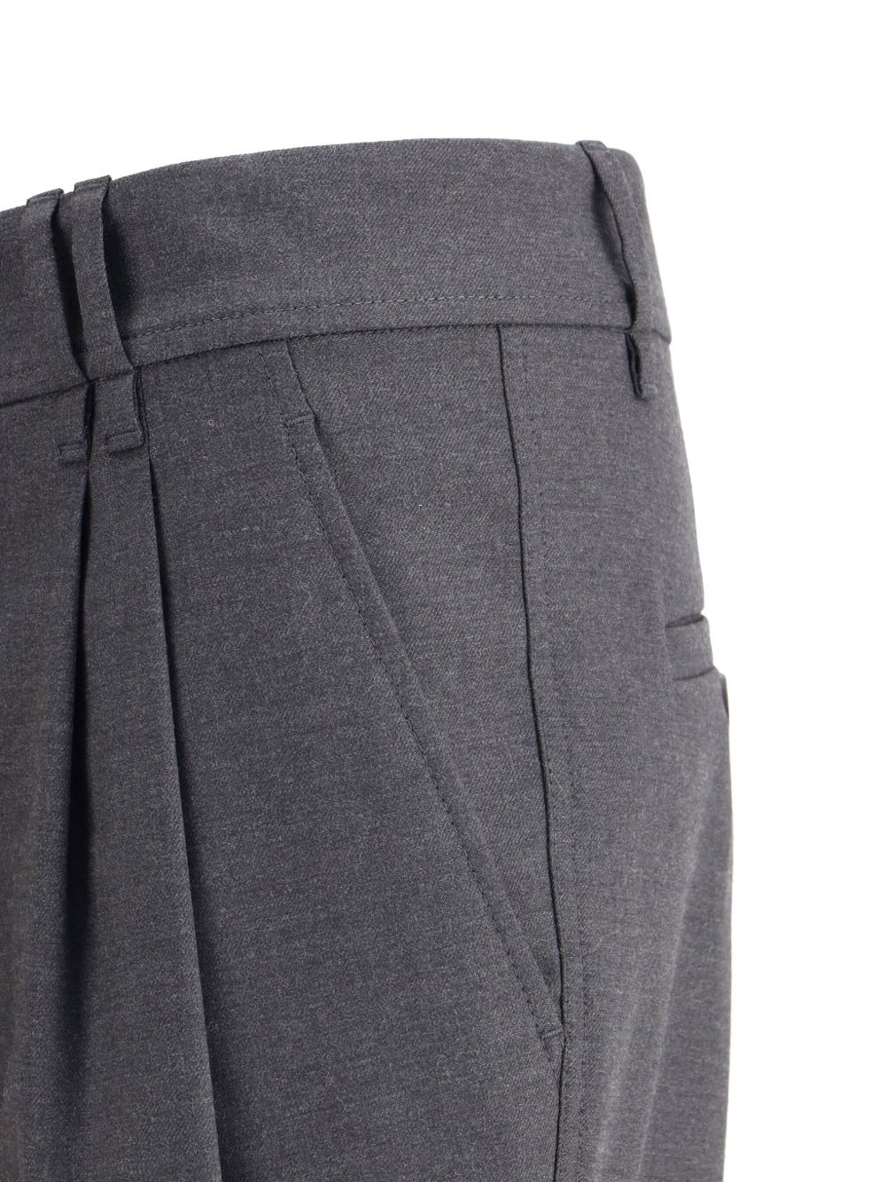 pleated trousers - 4