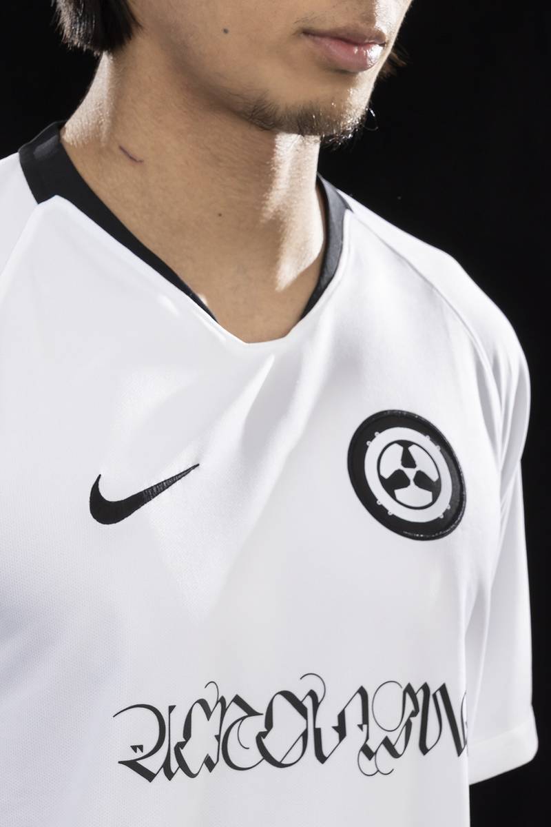 GGG-T1-100 Nike® Acronym® Stadium Jersey White/White 7