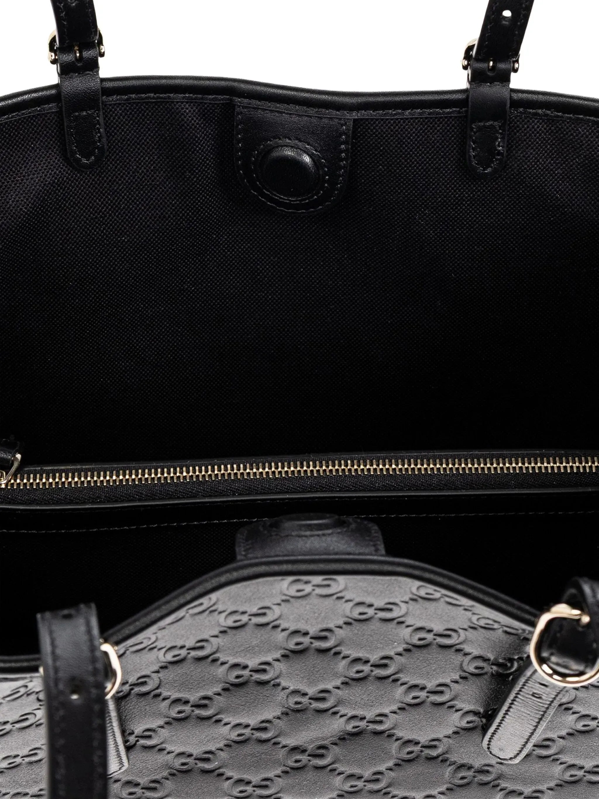 Gucci Medium GG Leather Shoulder Bag - 3