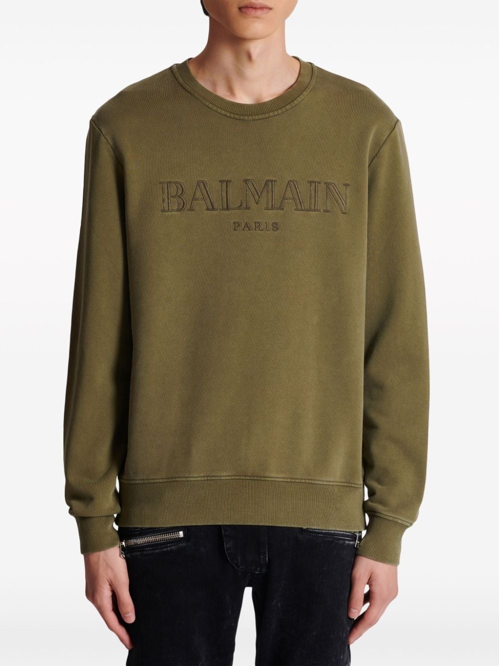 Vintage Balmain cotton sweatshirt - 5