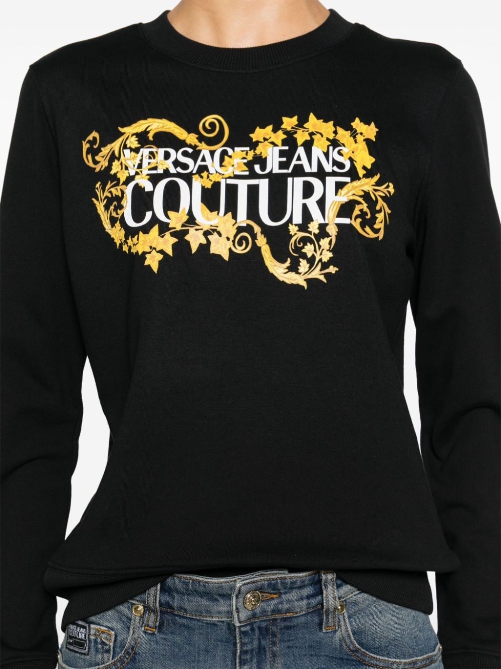 Barocco logo-print sweatshirt - 5