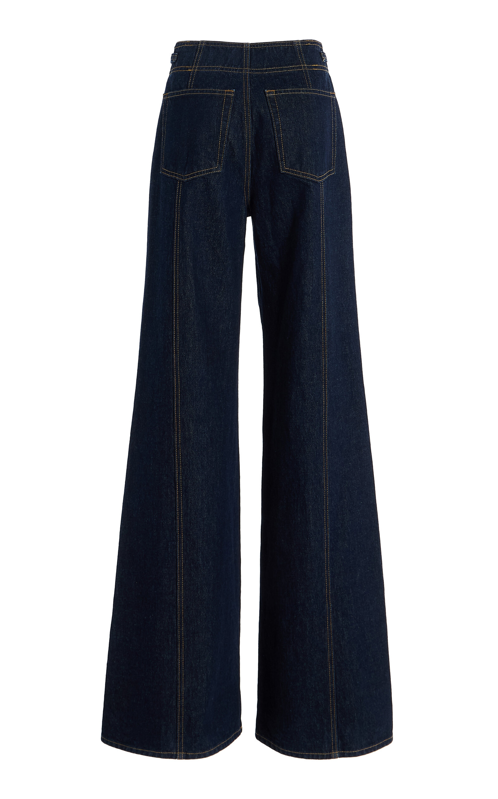 The Delphine High Rise Cotton Jeans dark wash - 6