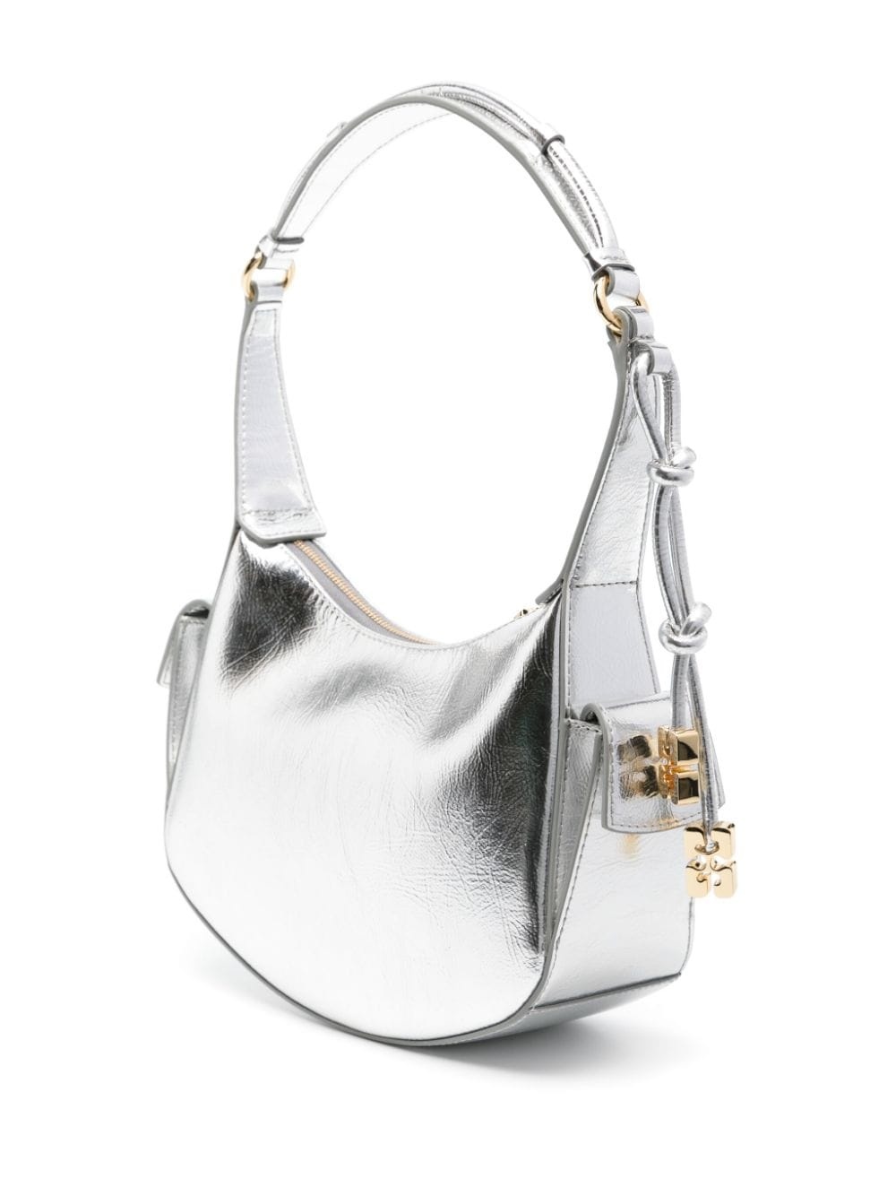 Swing metallic shoulder bag - 3