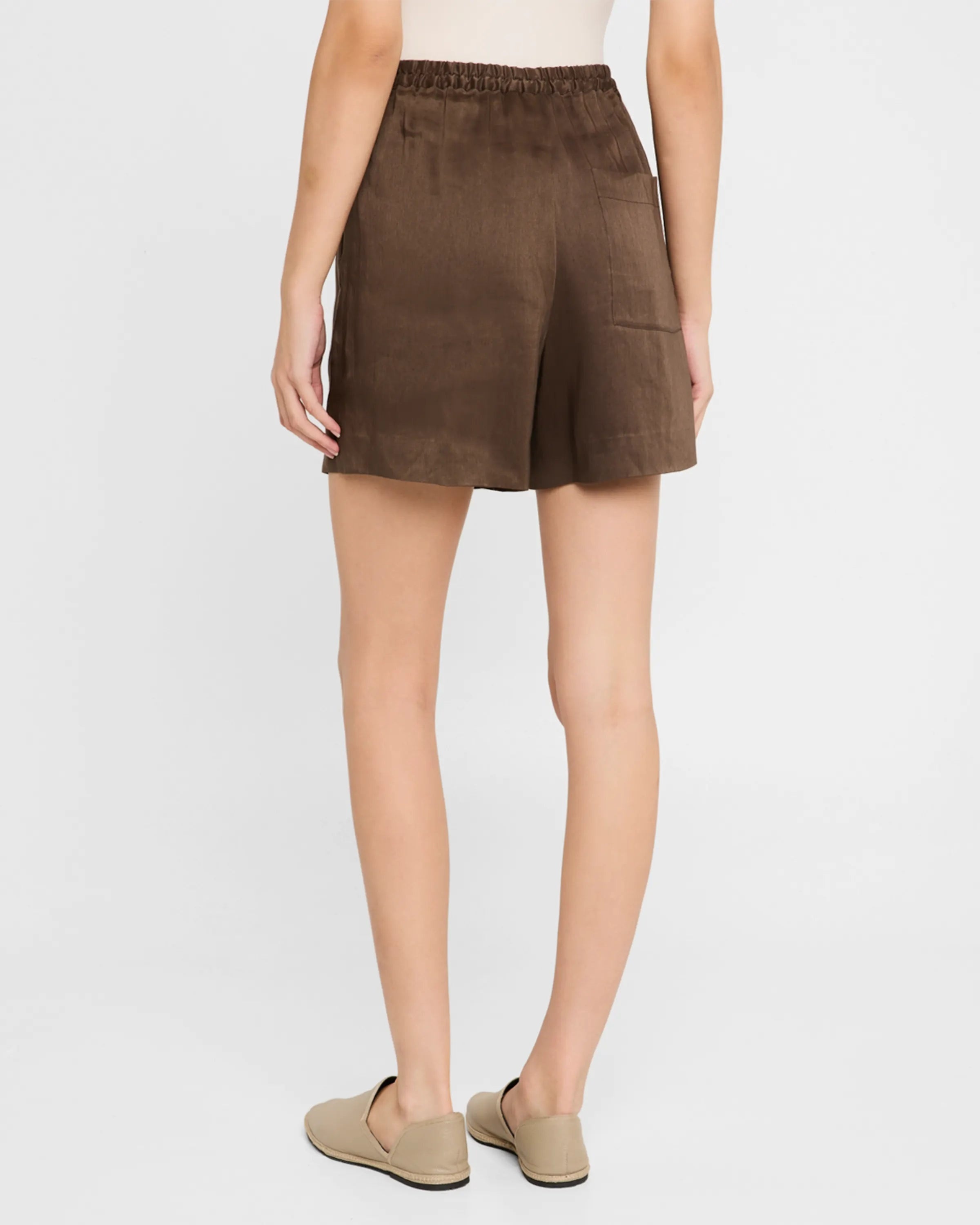 Adonia Shorts Deep Taupe - 3