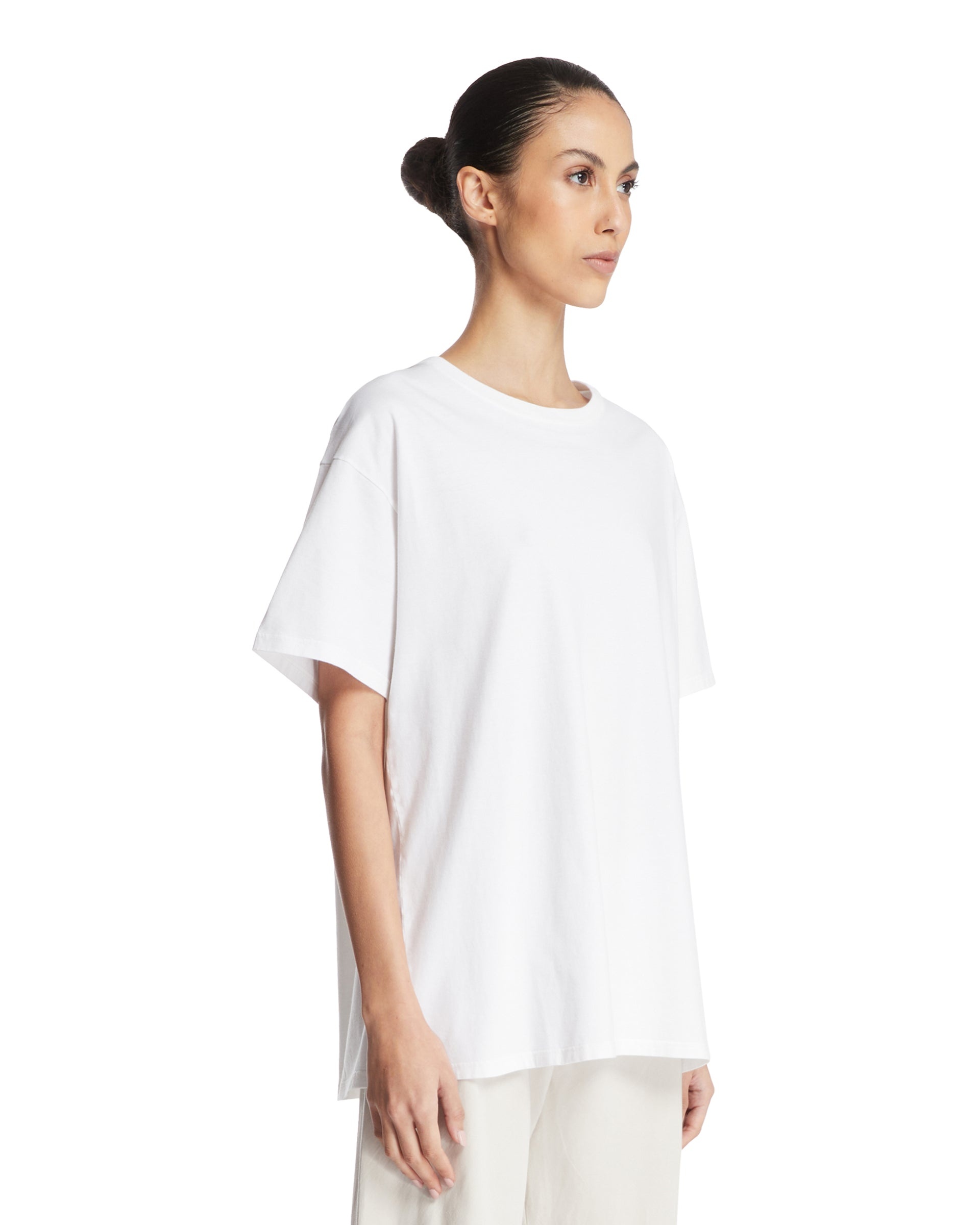 White Nadina Oversized T-shirt - 4